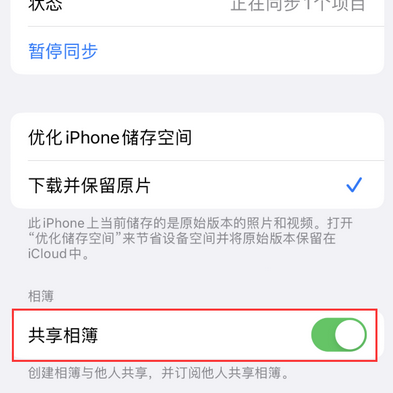 信阳苹果手机维修分享在iPhone上找不到共享相簿怎么办 